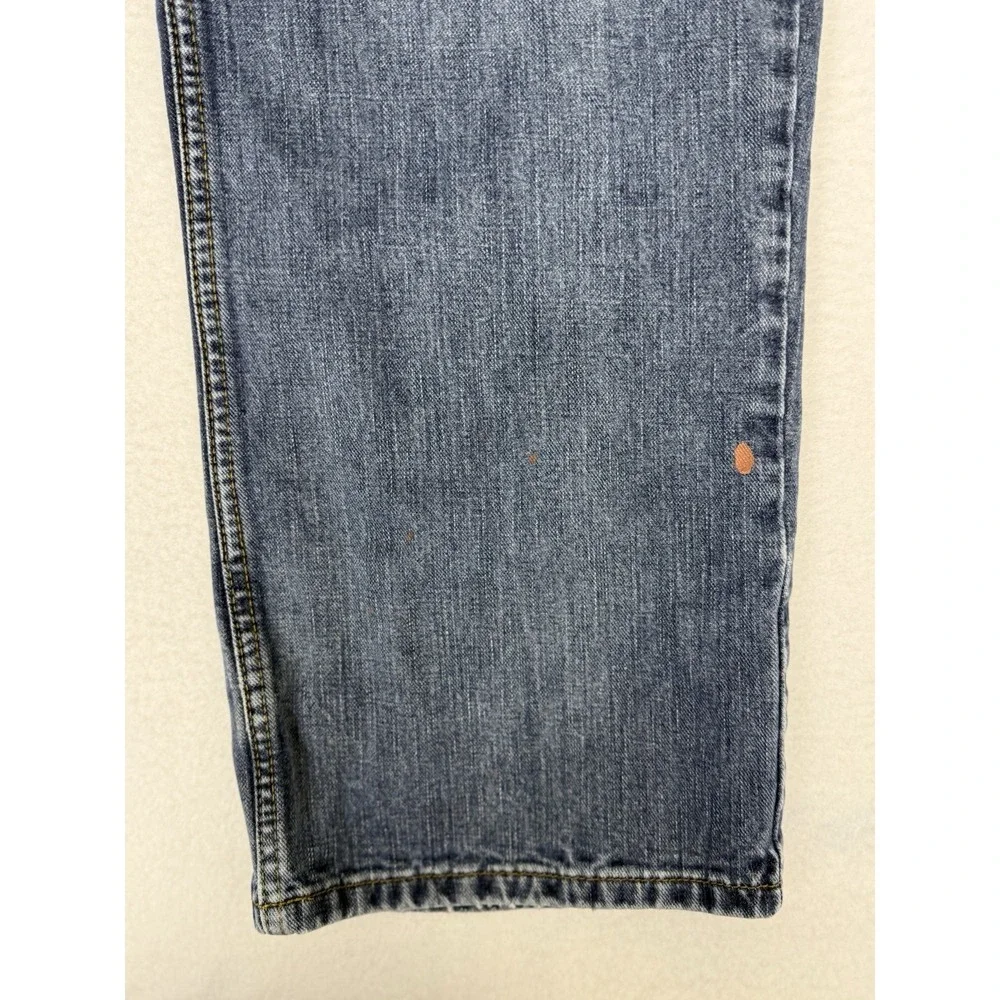 Perry Ellis America Blue Jeans Mens 35 x 31‎ Straight Leg Denim Casual Work